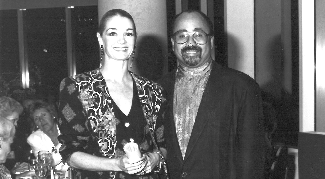 Jean Weidner Goldstein and Eddy Toussaint
