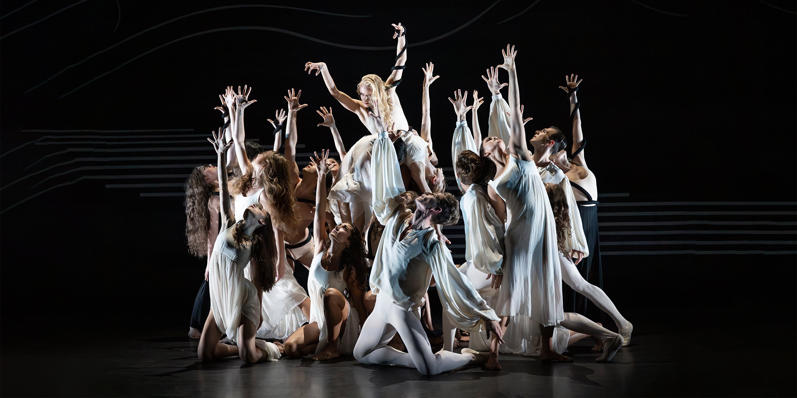 The Sarasota Ballet Performing Dante Sonata at the Linbury Theatre | Photo by Foteini Christofilopoulou
