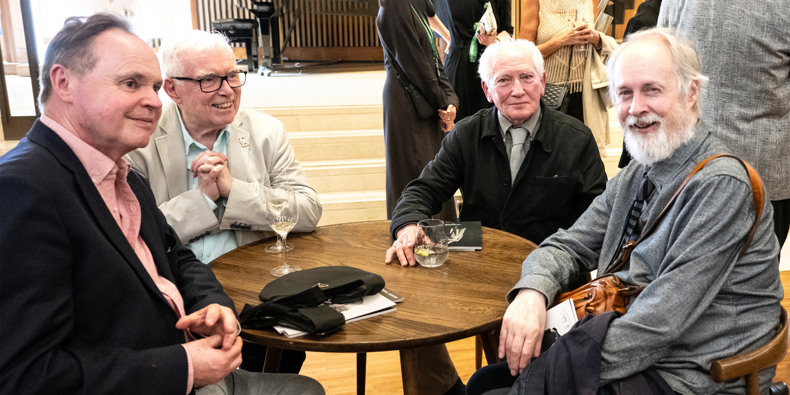 Richard Elder, Tony Dyson, Gary Grant, and Richard Alston | Photo by Foteini Christofilopoulou
