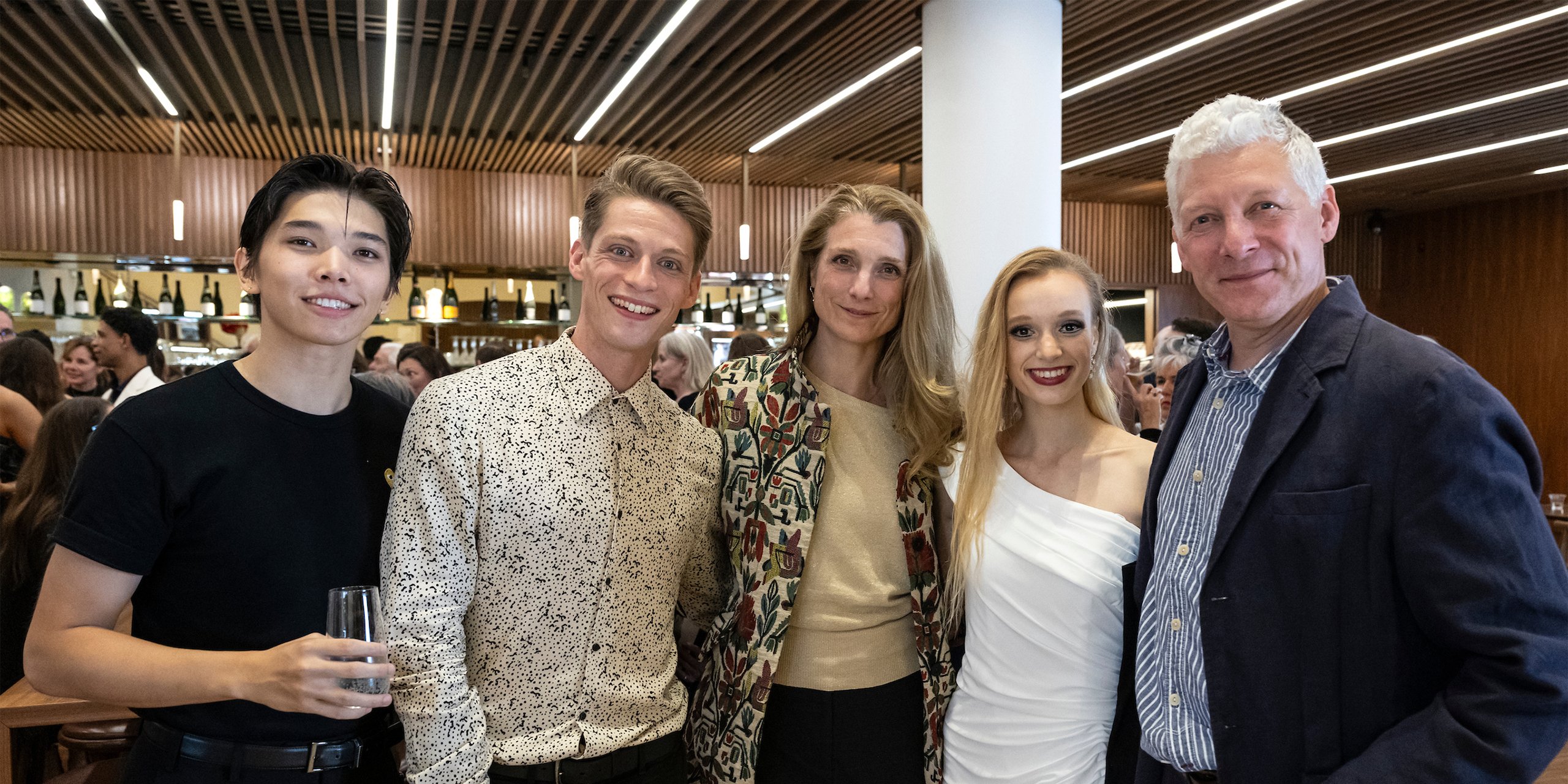 Samuel Gest, Daniel Pratt, Zenaida Yanowsky, Jennifer Hackbarth, and Will Tuckett | Photo by Foteini Christofilopoulou
