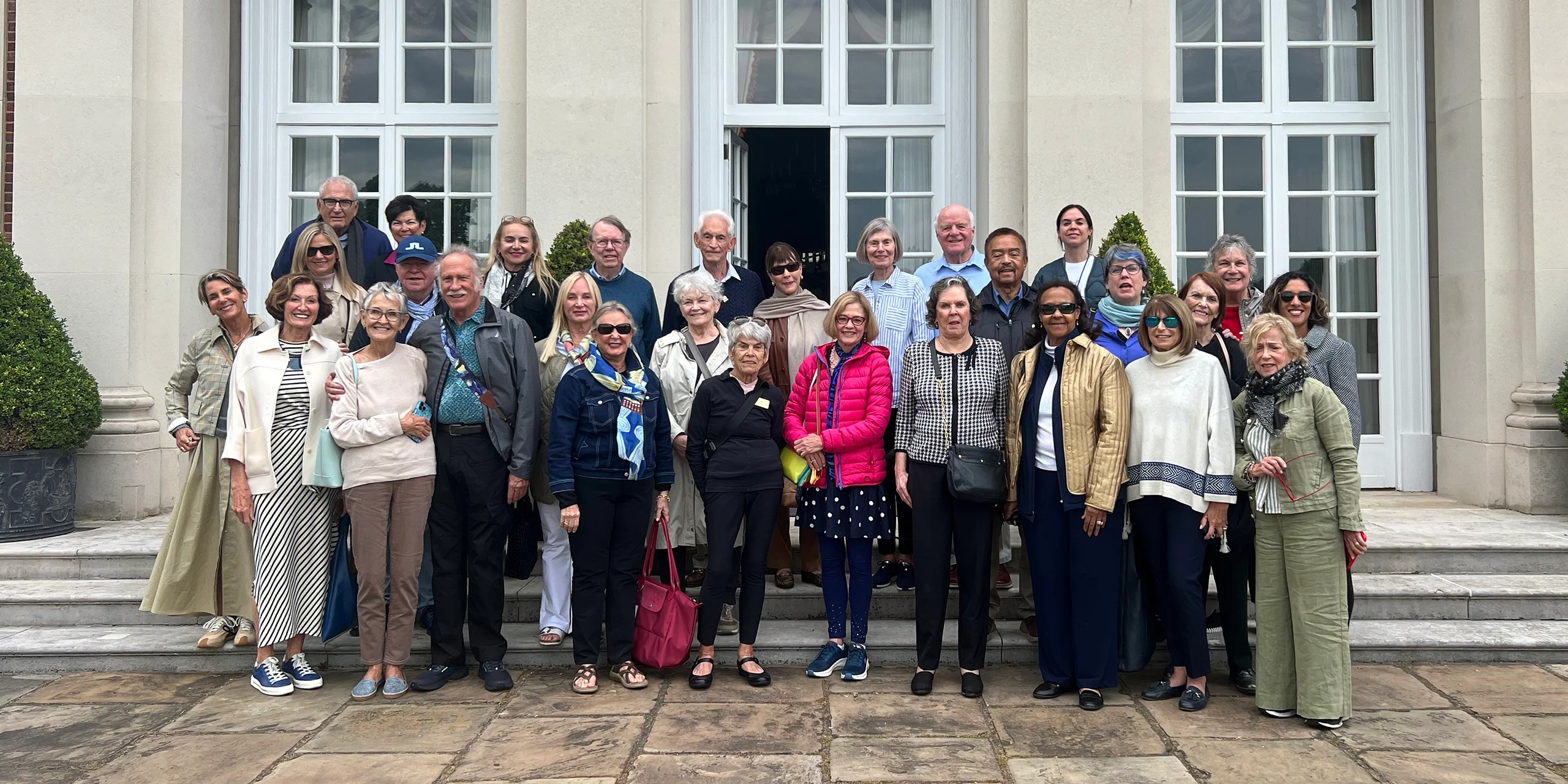 The Sarasota Ballet&#8217;s Patron Tour outside US Ambassador&#8217;s House
