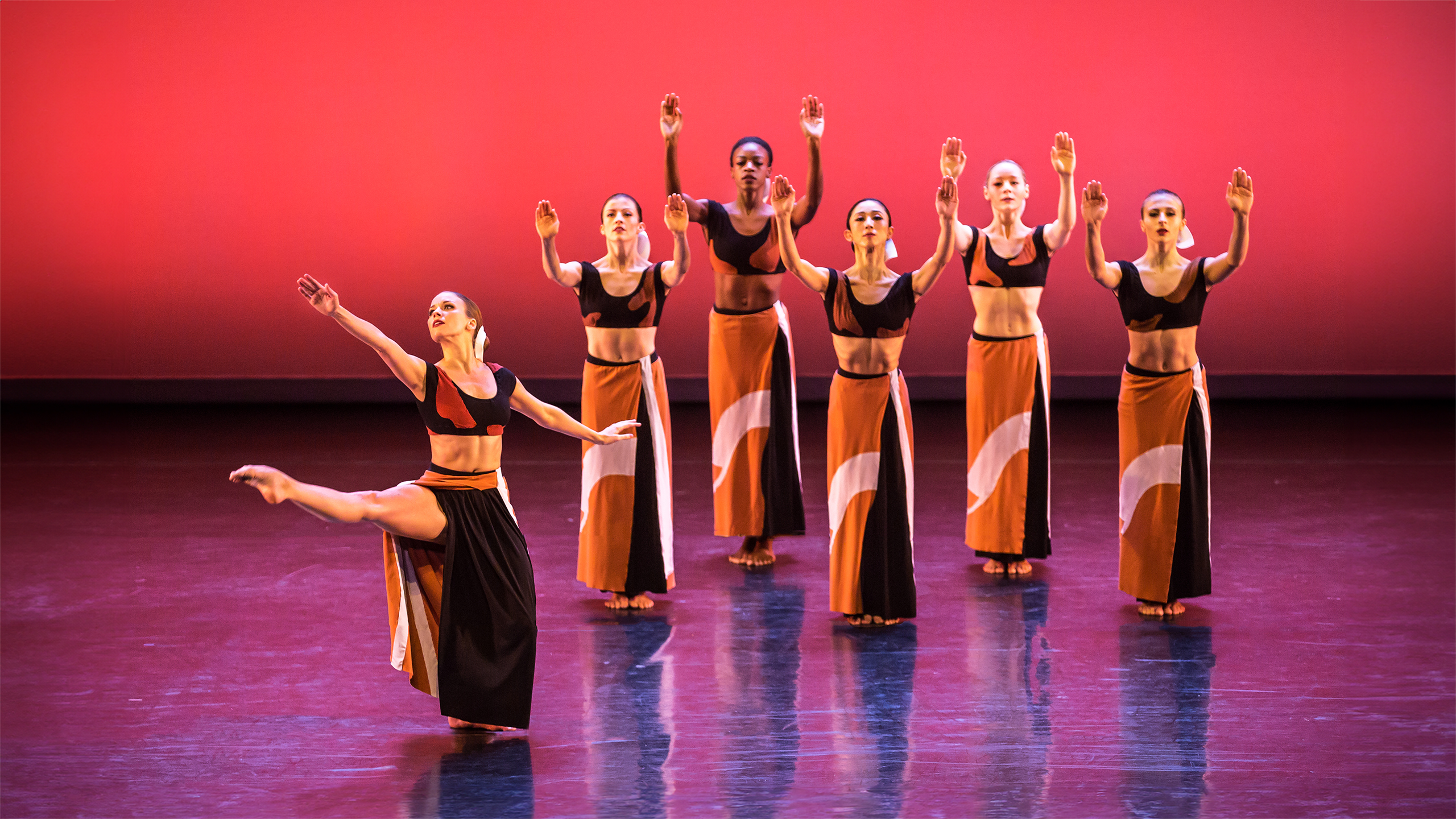 Martha Graham Dance Company in Dark Meadow Suite | Photo by Brigid Pierce
