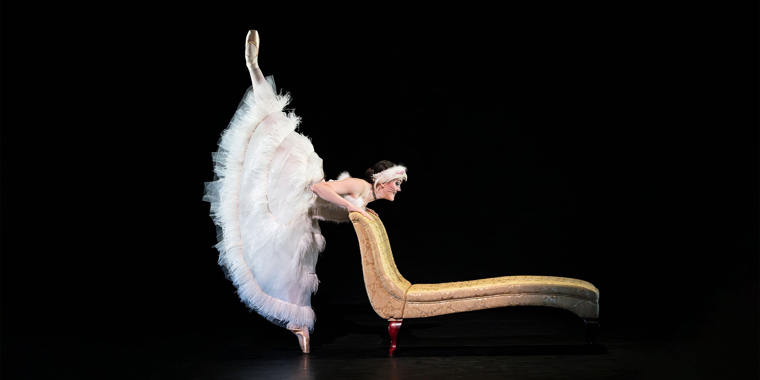 The Sarasota Ballet Performing La Chatte Metamorphosee en Femme at the Linbury Theatre | Photo by Foteini Christofilopoulou
