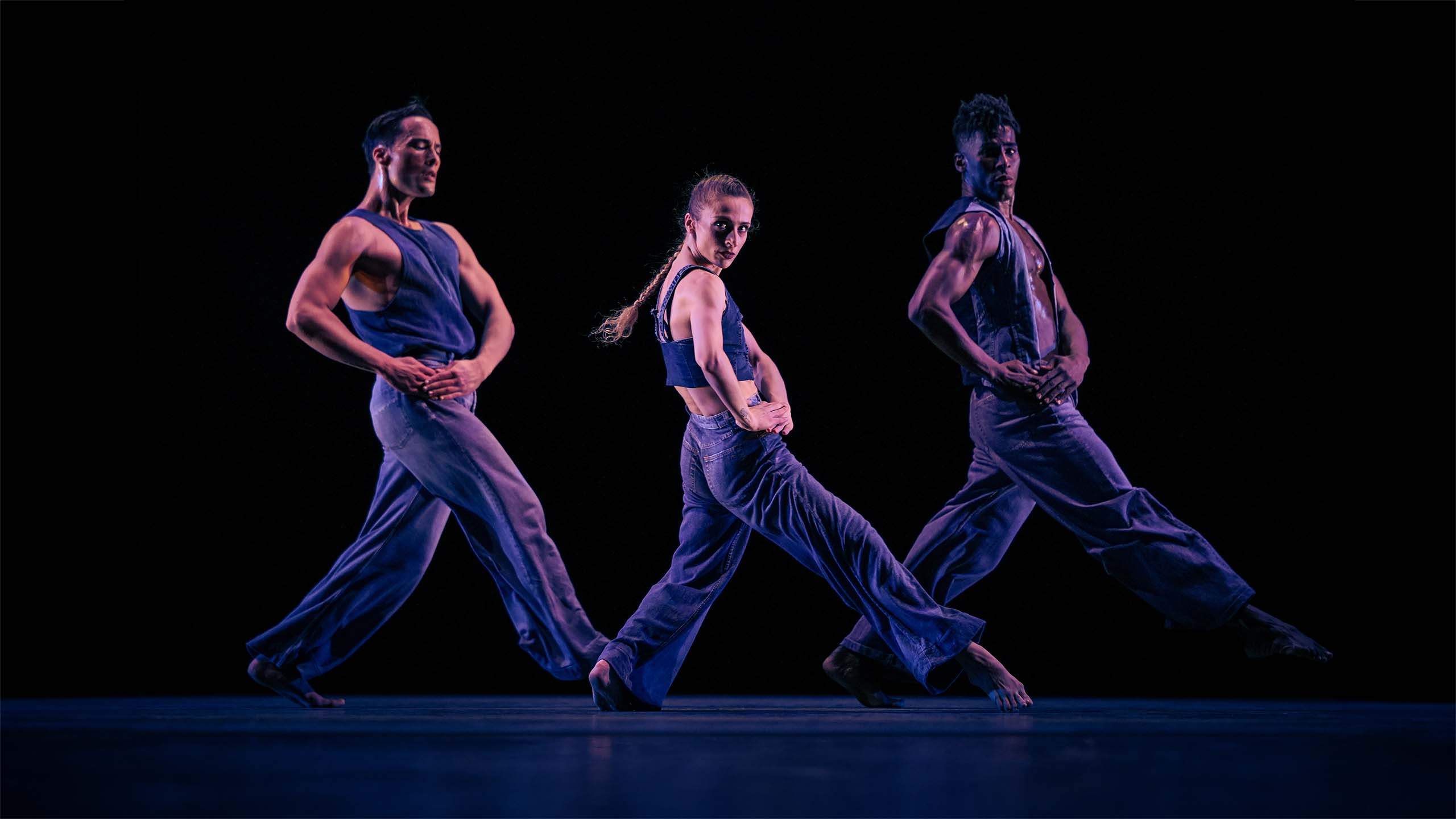 Alessio Crognale-Roberts, Marzia Memoli, Lloyd Knight in Jamar Roberts’s We the People | Photo by Isabella Pagano
