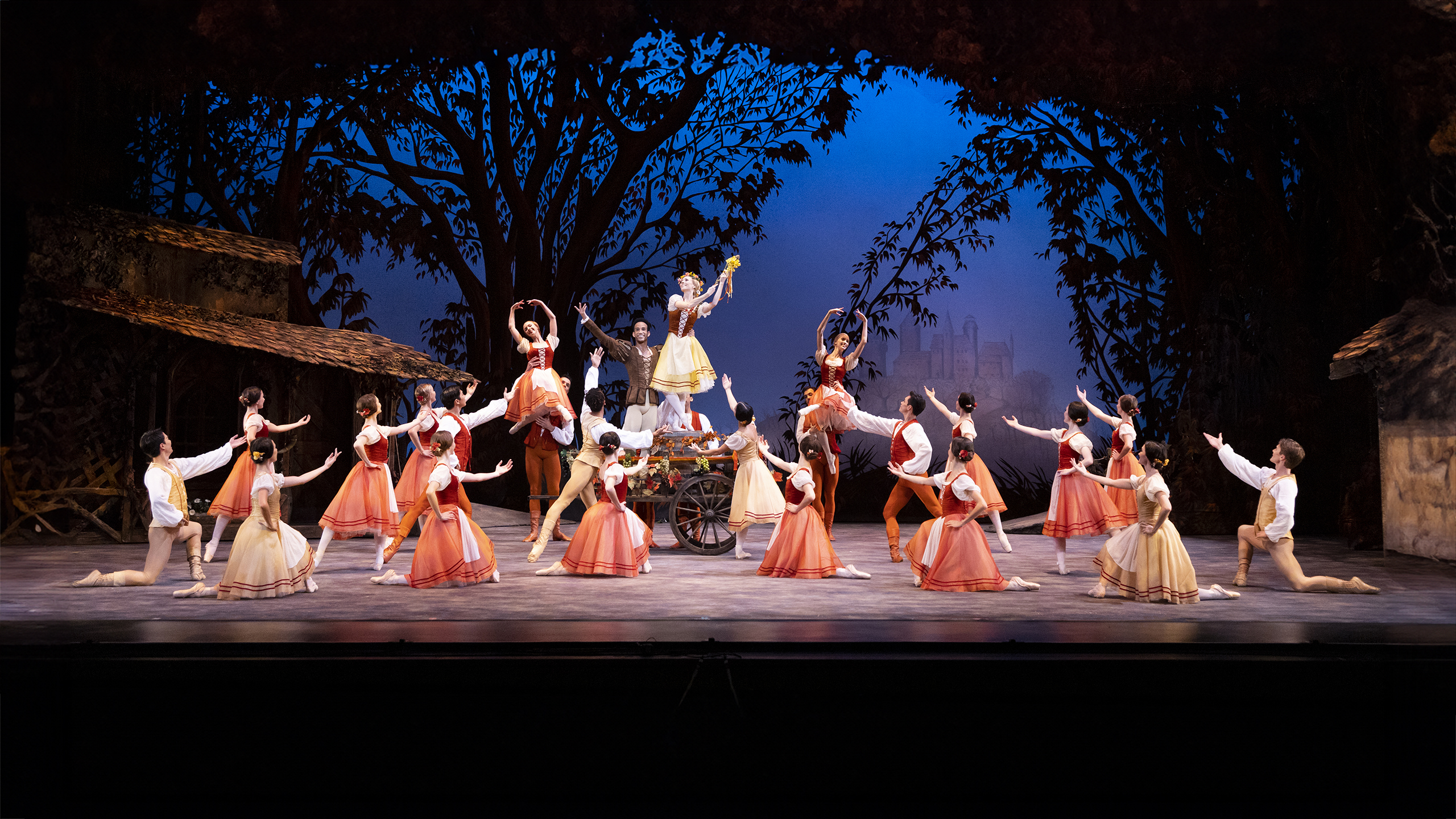 The Sarasota Ballet Performing Sir Peter Wright’s Giselle | Photo by Frank Atura
