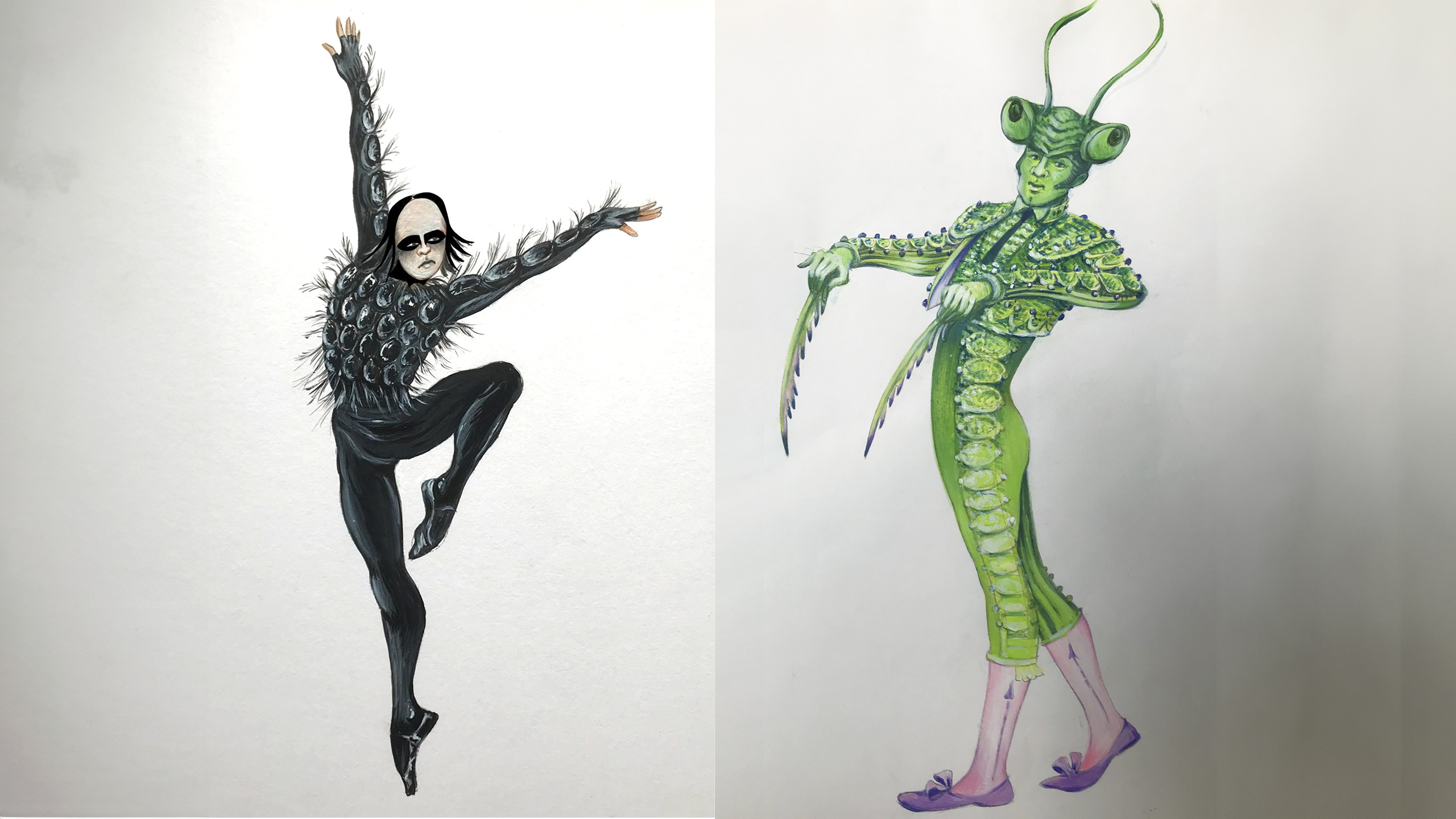 Sir David Bintley’s The Spider’s Feast | Costume Design by Dick Bird
