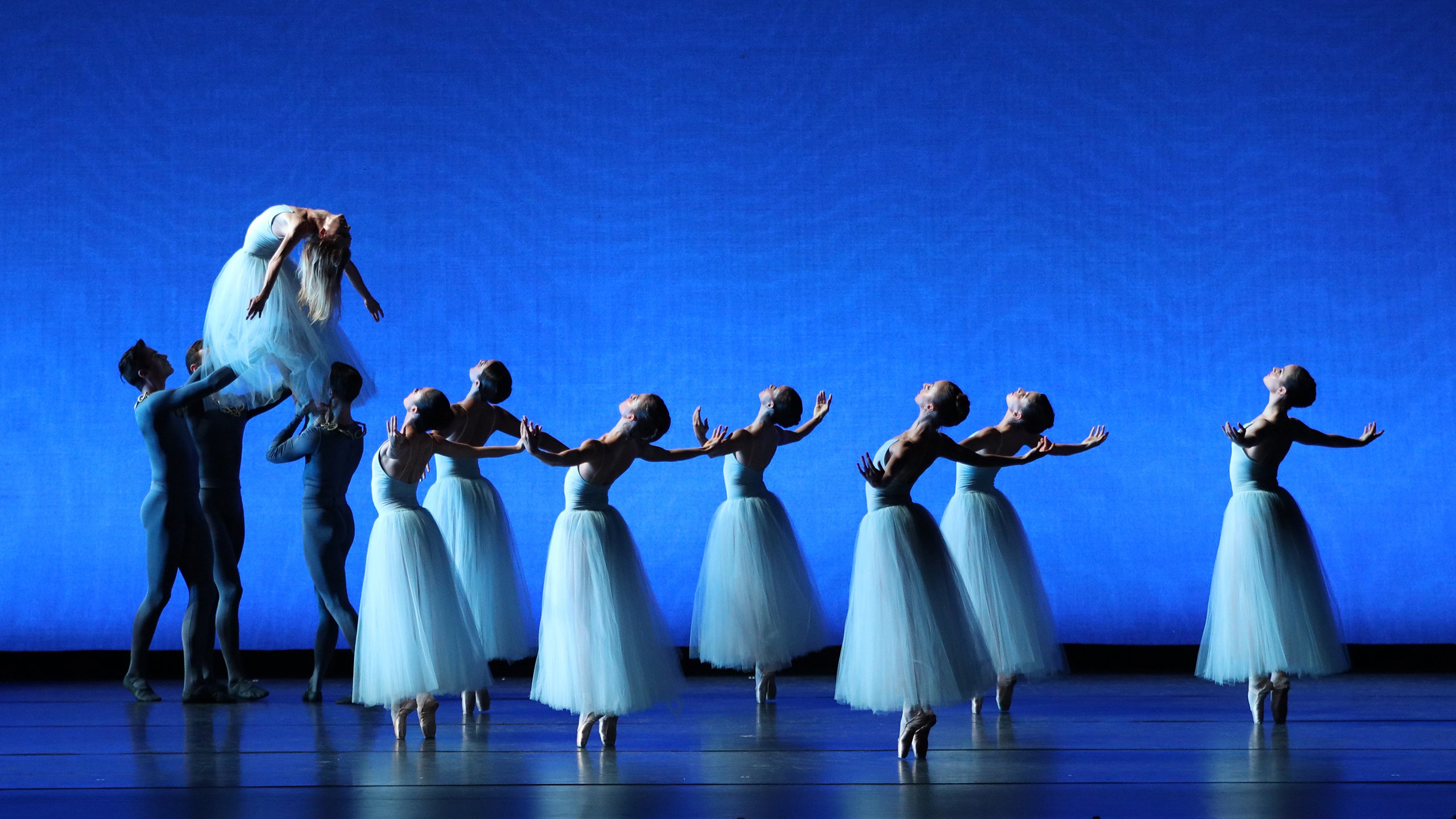 The Sarasota Ballet Performing George Balanchine’s Serenade | Photo by Frank Atura
