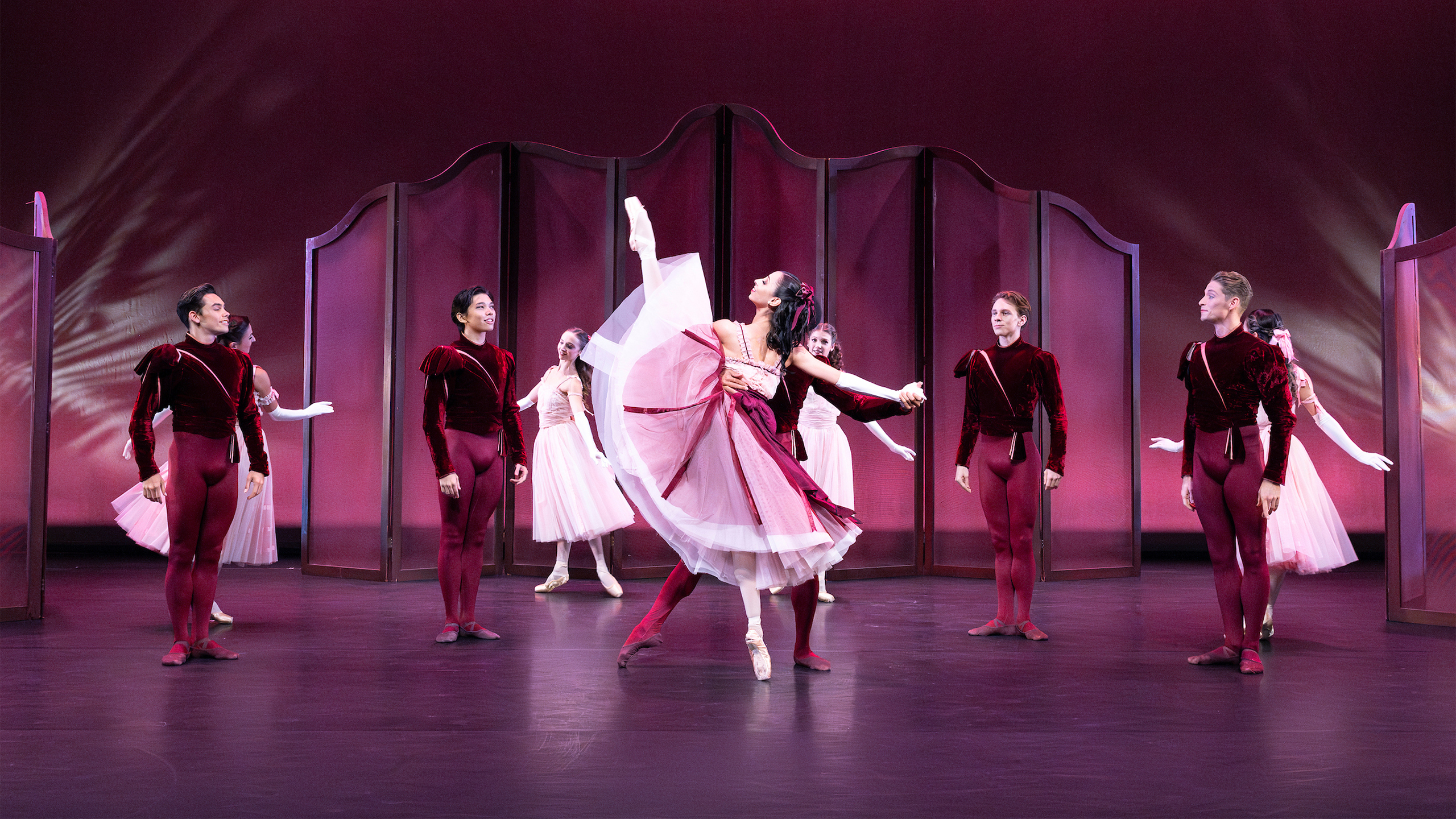 The Sarasota Ballet Performing Sir Frederick Ashton’s Valses nobles et sentimentales | Photo by Foteini Christofilopoulou
