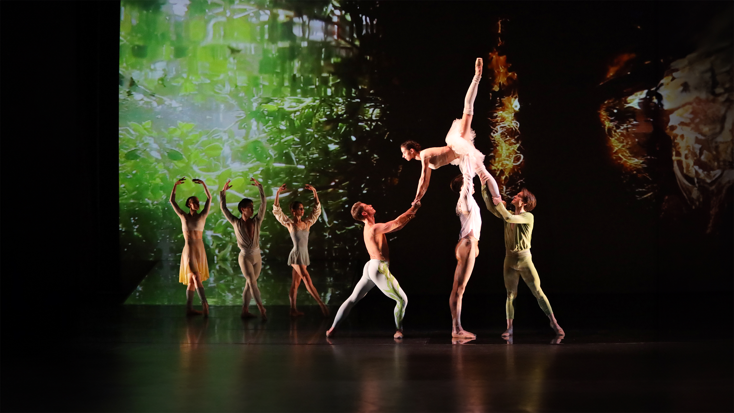 The Sarasota Ballet Performing Jessica Lang’s Shades of Spring | Photo by Frank Atura
