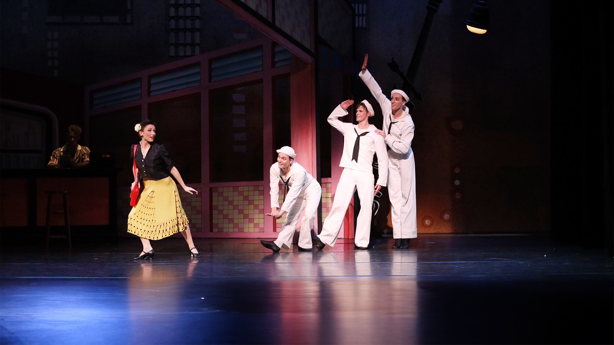 The Sarasota Ballet Performing Jerome Robbins&#8217; Fancy Free | Photo by Frank Atura

