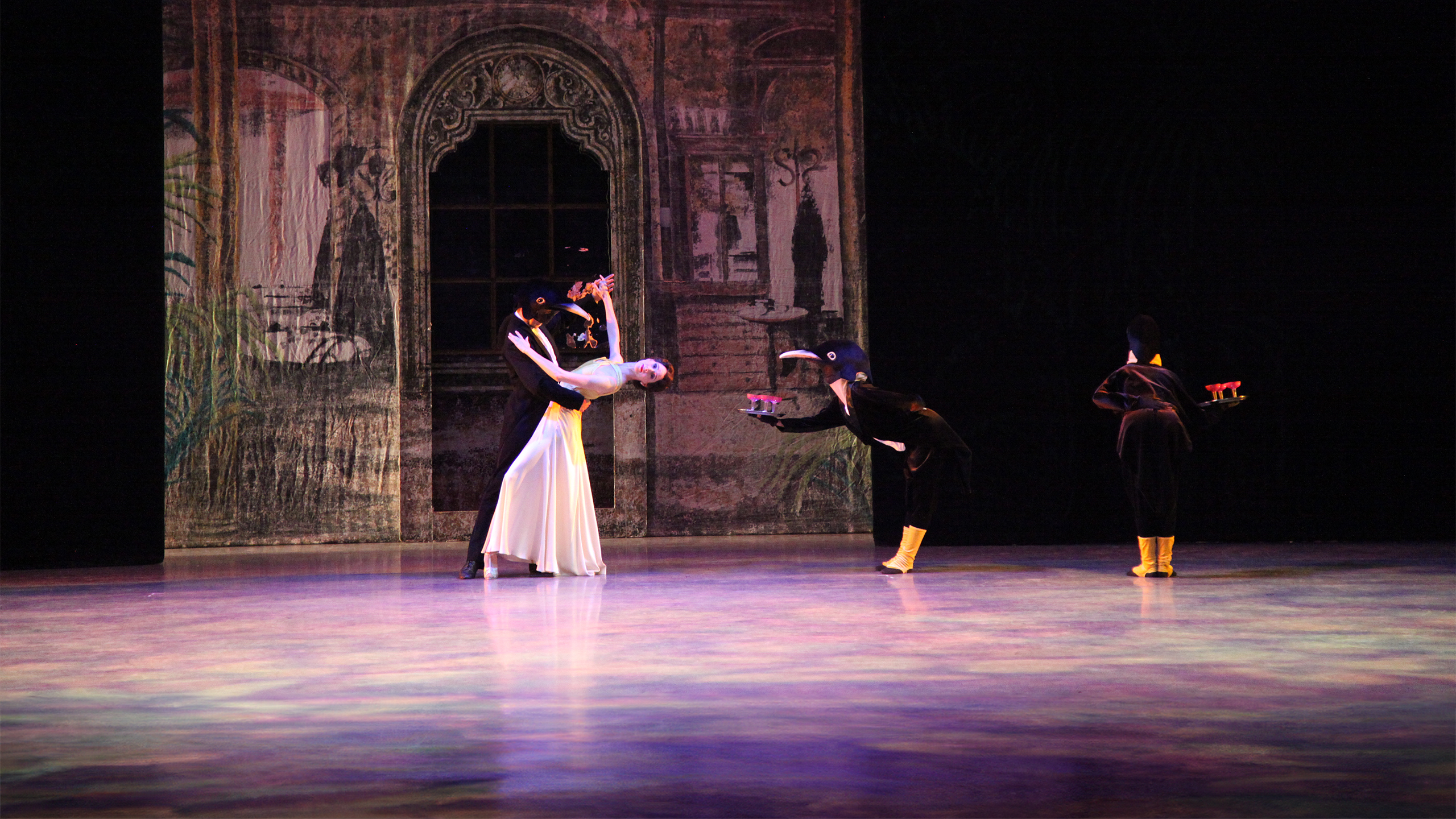 The Sarasota Ballet Performing Sir David Bintley’s ‘Still Life’ at the Penguin Café | Photo by Frank Atura
