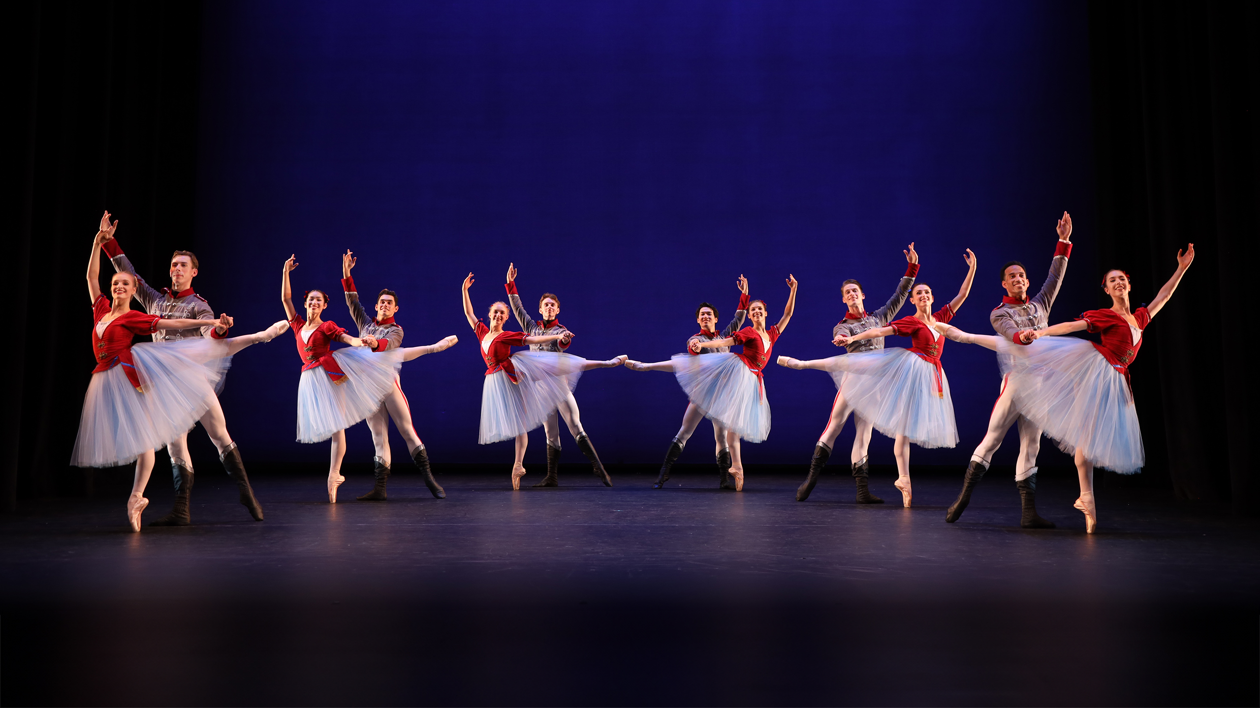 The Sarasota Ballet Performing Johan Kobborg’s Salute | Photo by Frank Atura
