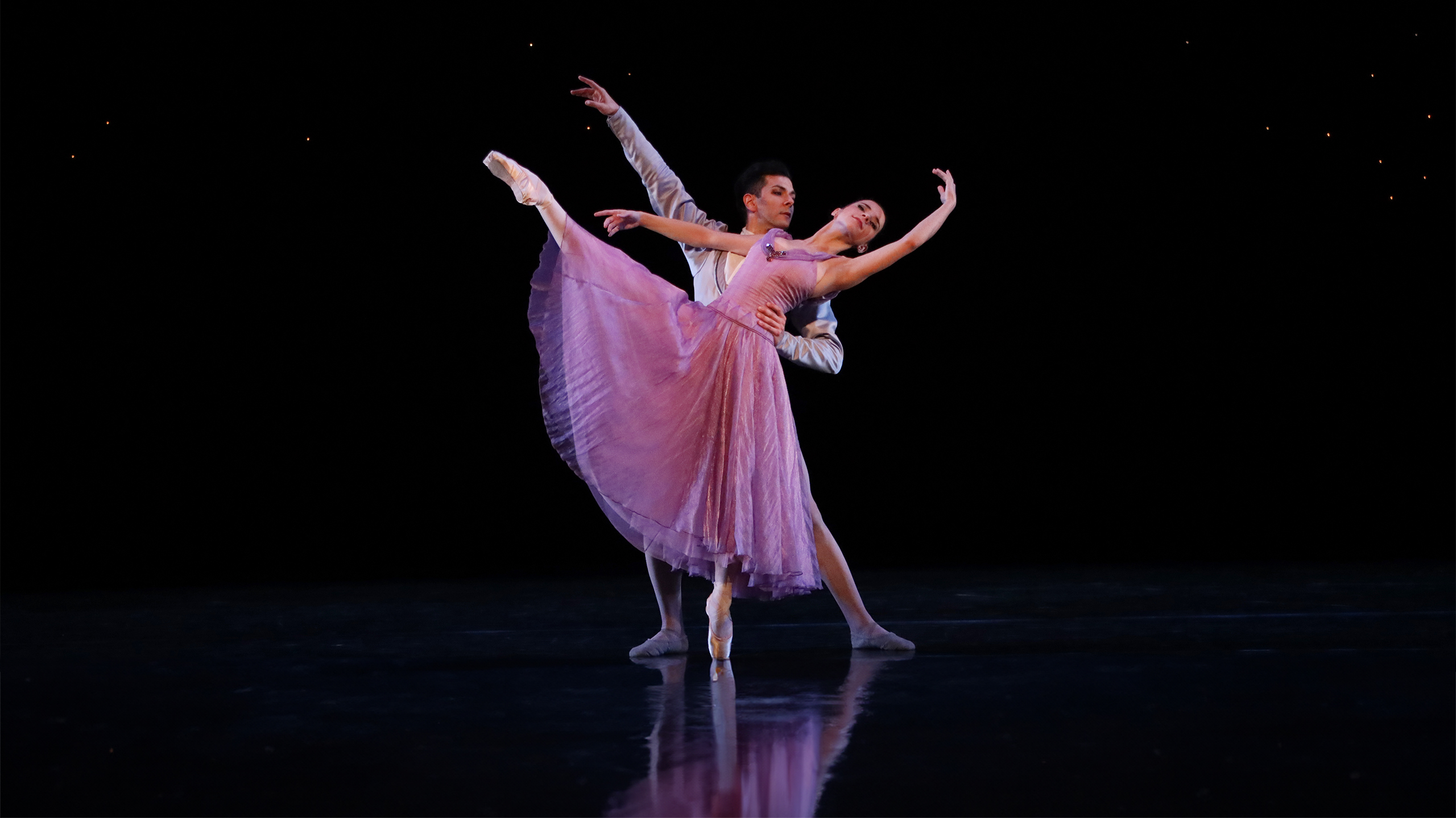 The Sarasota Ballet Performing Jerome Robbins&#8217; In the Night | Photo by Frank Atura
