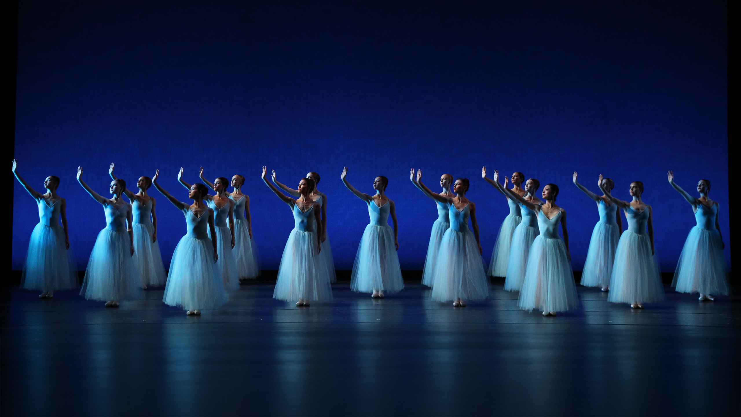 The Sarasota Ballet Performing George Balanchine’s Serenade | Photo by Frank Atura
