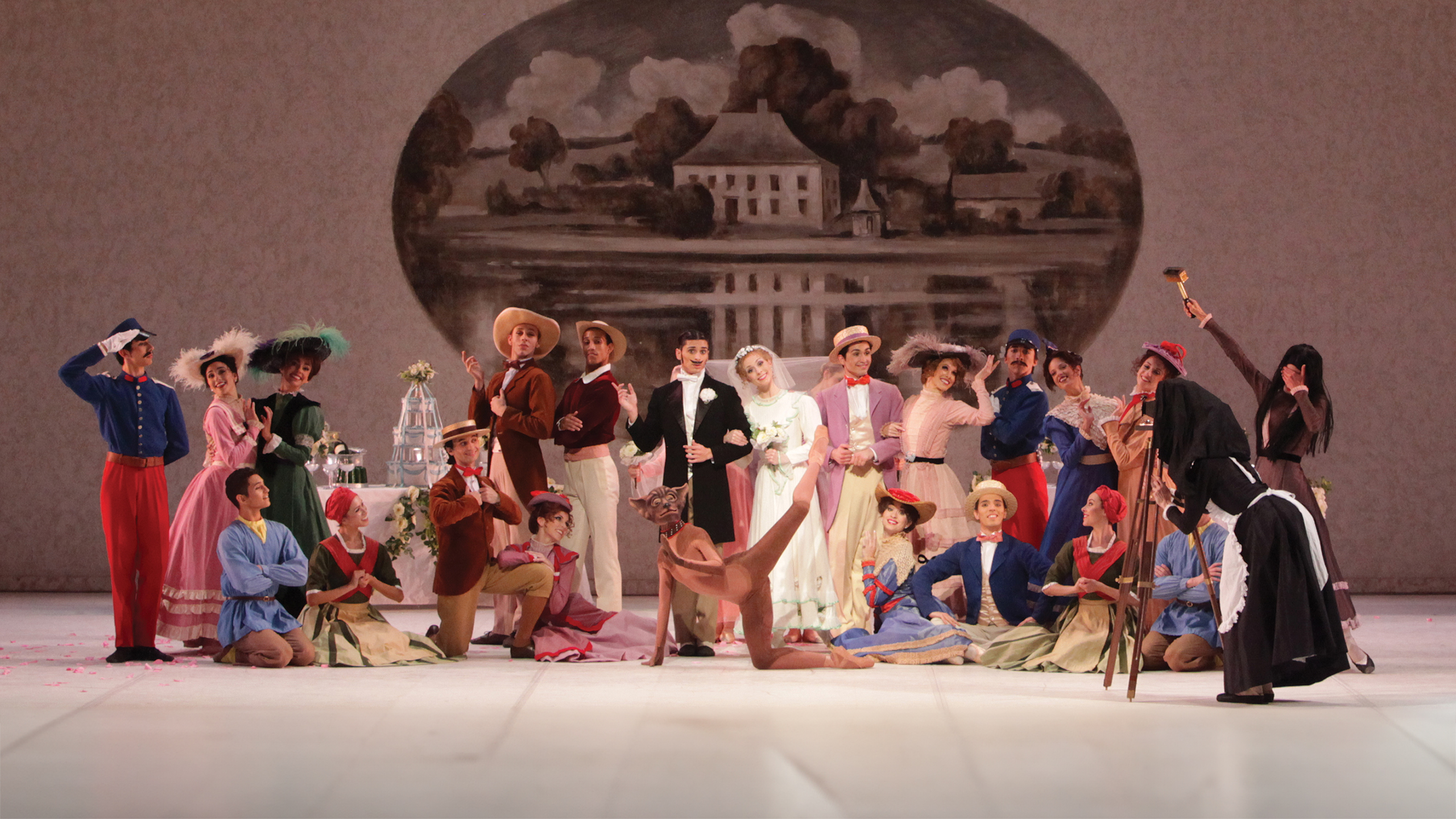 The Sarasota Ballet Performing Sir Frederick Ashton’s A Wedding Bouquet | Photo by Frank Atura
