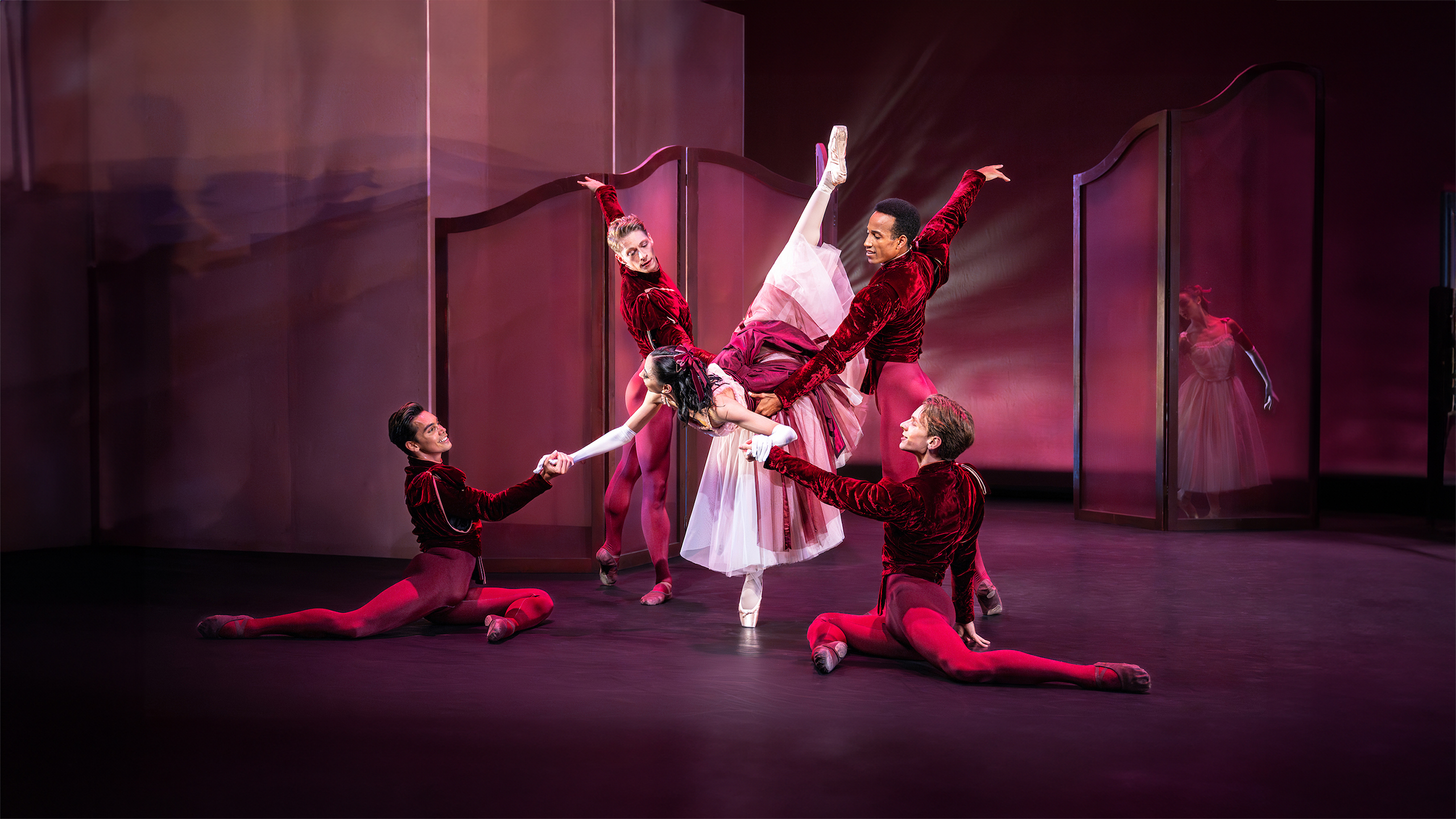 The Sarasota Ballet Performing Valses nobles et sentimentales at the Linbury Theatre | Photography by Foteini Christofilopoulou
