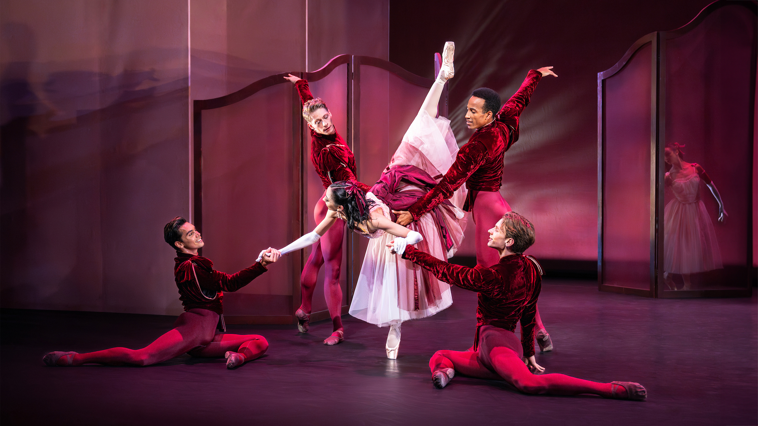 The Sarasota Ballet Performing Valses nobles et sentimentales at the Linbury Theatre | Photography by Foteini Christofilopoulou

