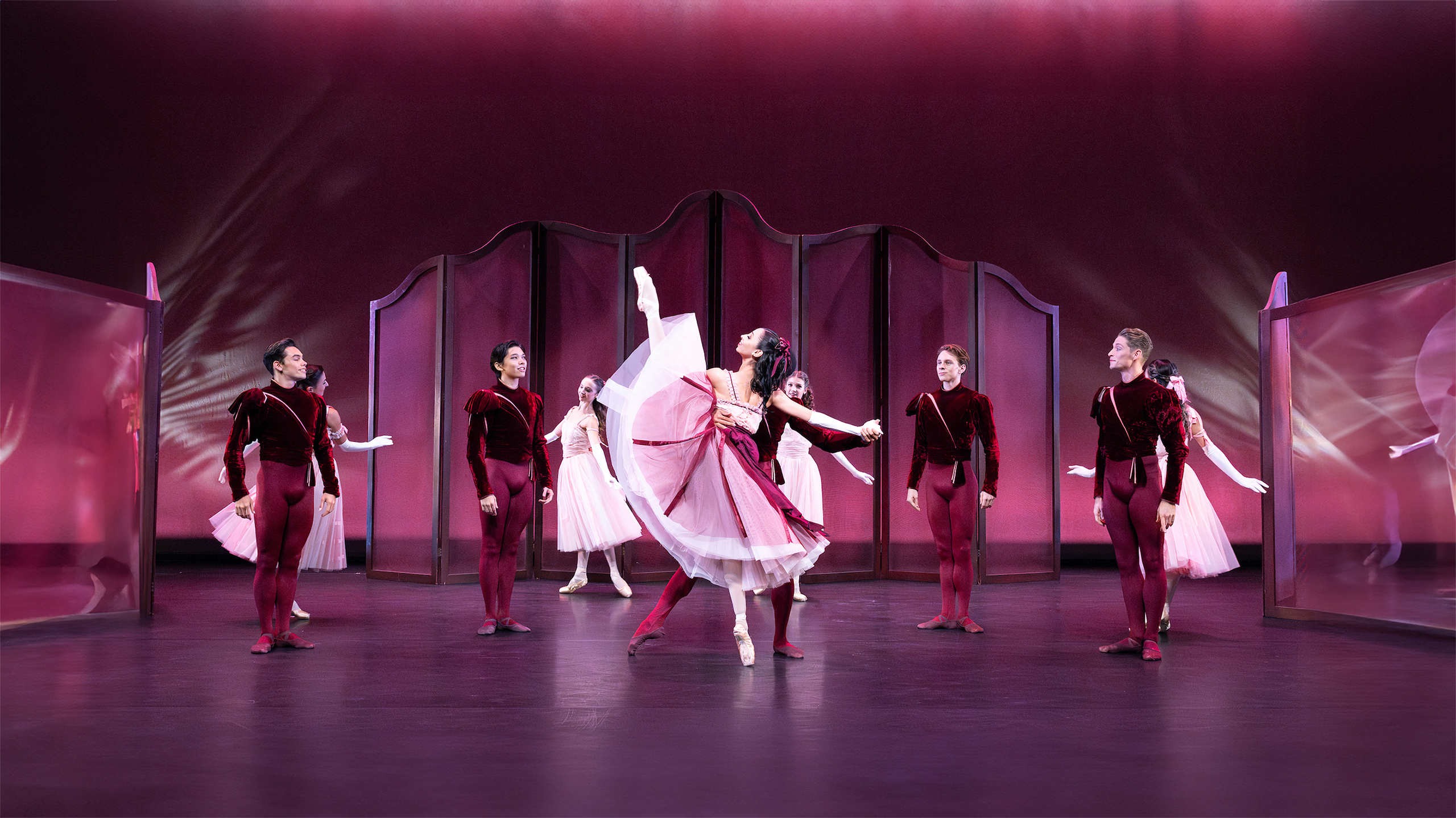 The Sarasota Ballet Performing Valses nobles et sentimentales at the Linbury Theatre | Photography by Foteini Christofilopoulou
