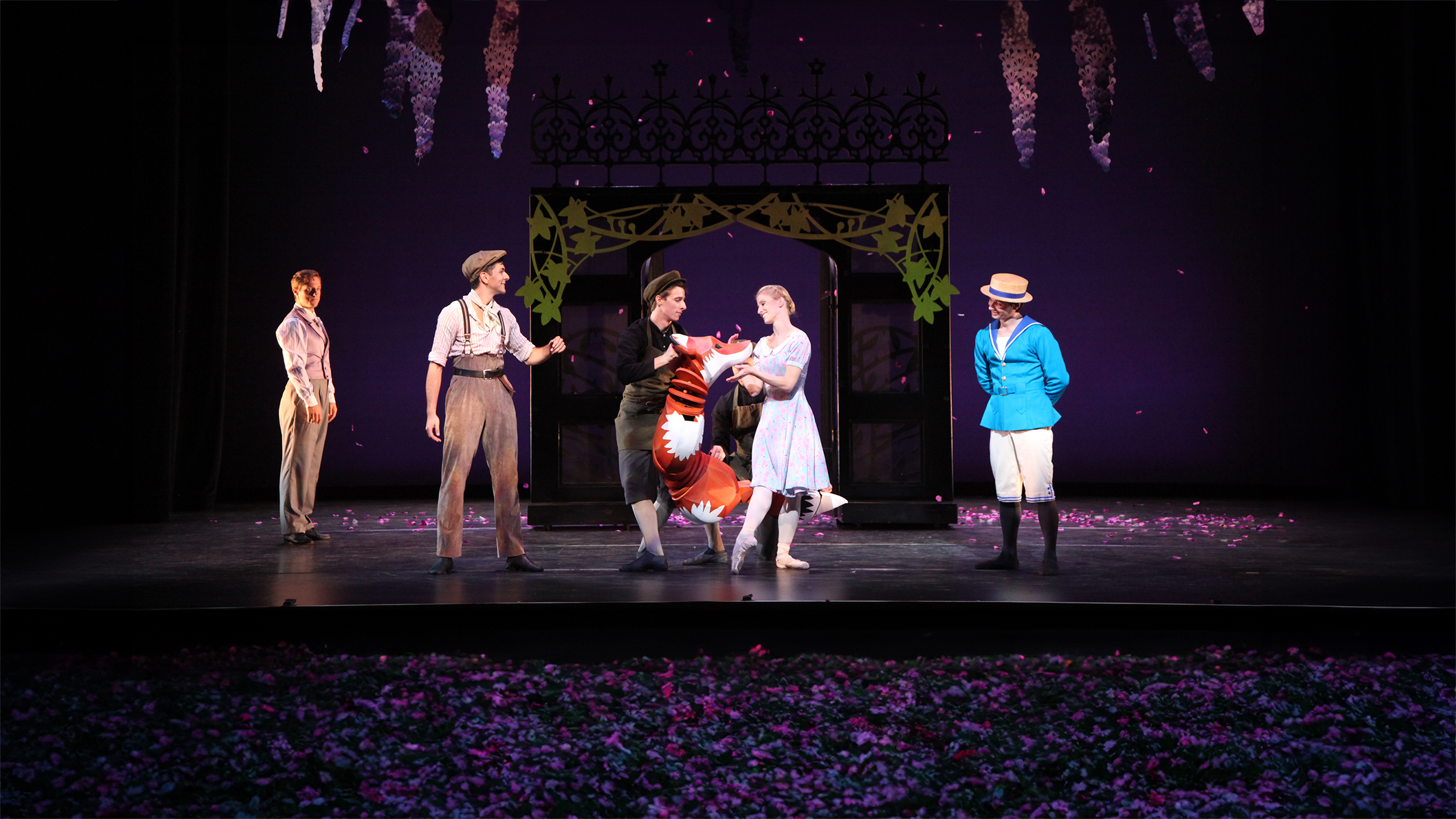 The Sarasota Ballet Performing Will Tuckett’s The Secret Garden | Photo by Frank Atura
