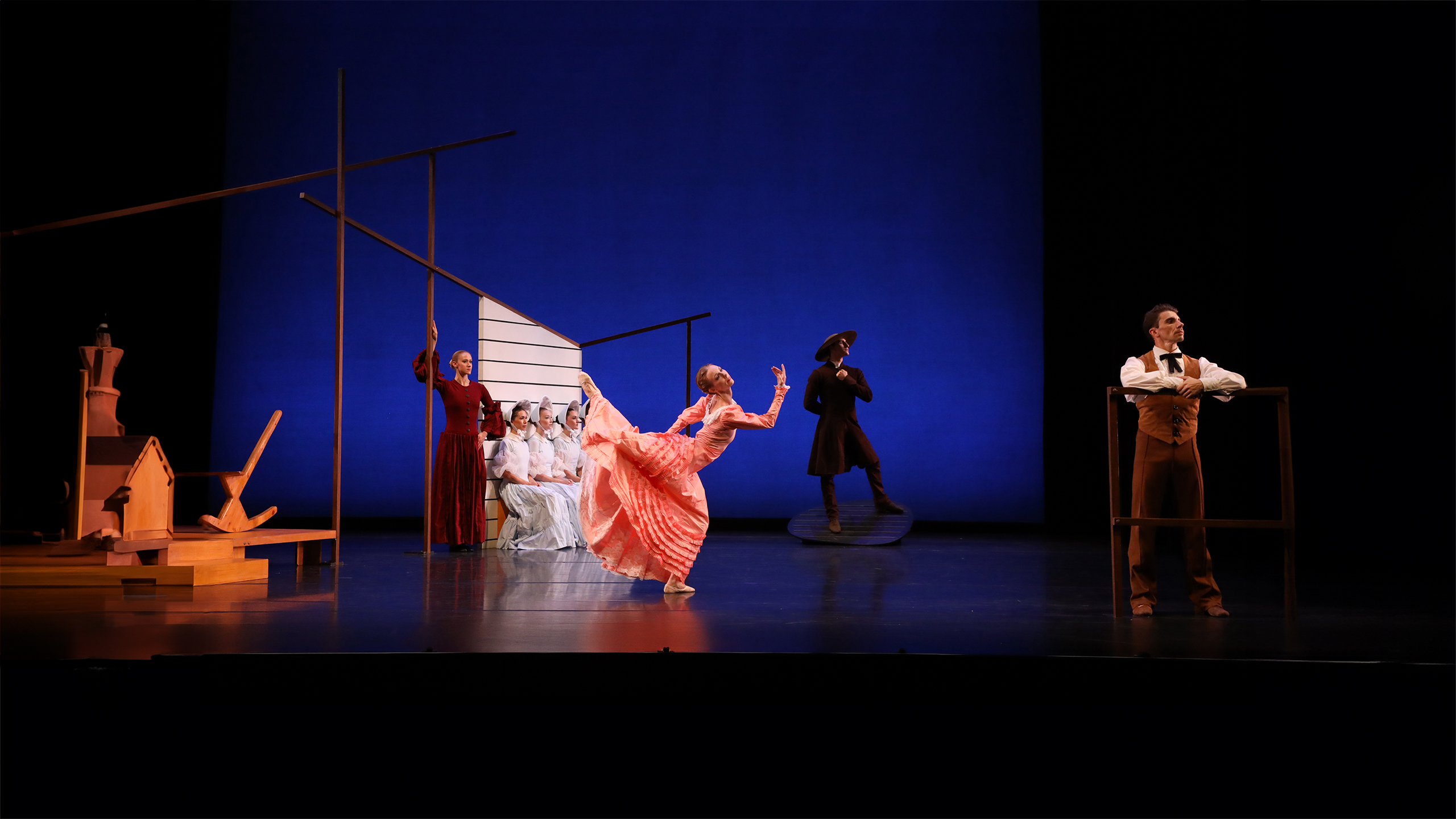 The Sarasota Ballet Performing Martha Graham’s Appalachian Spring | Photo by Frank Atura
