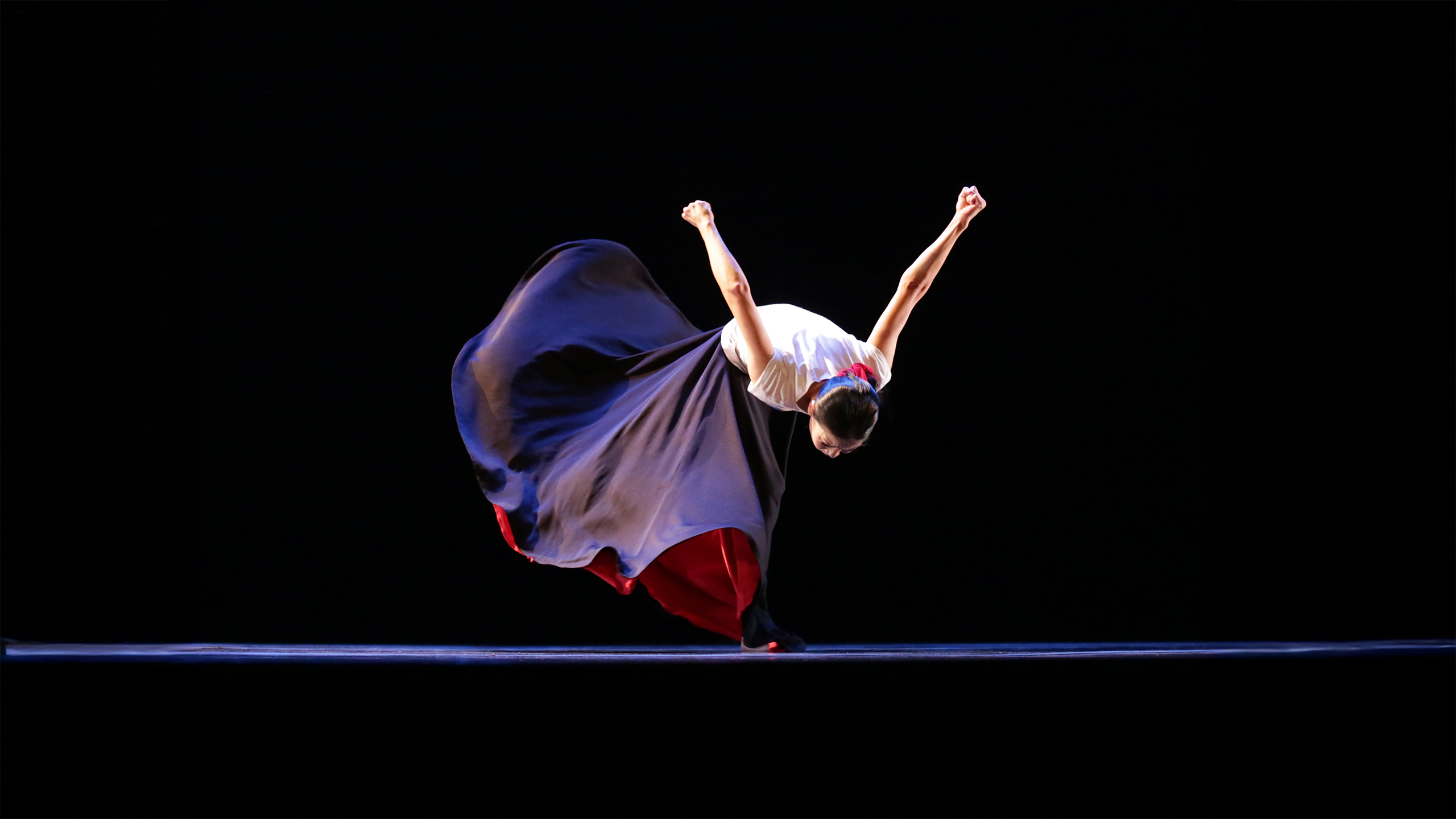 Xin Ying in Martha Graham’s Immediate Tragedy | Photo by Melissa Sherwood
