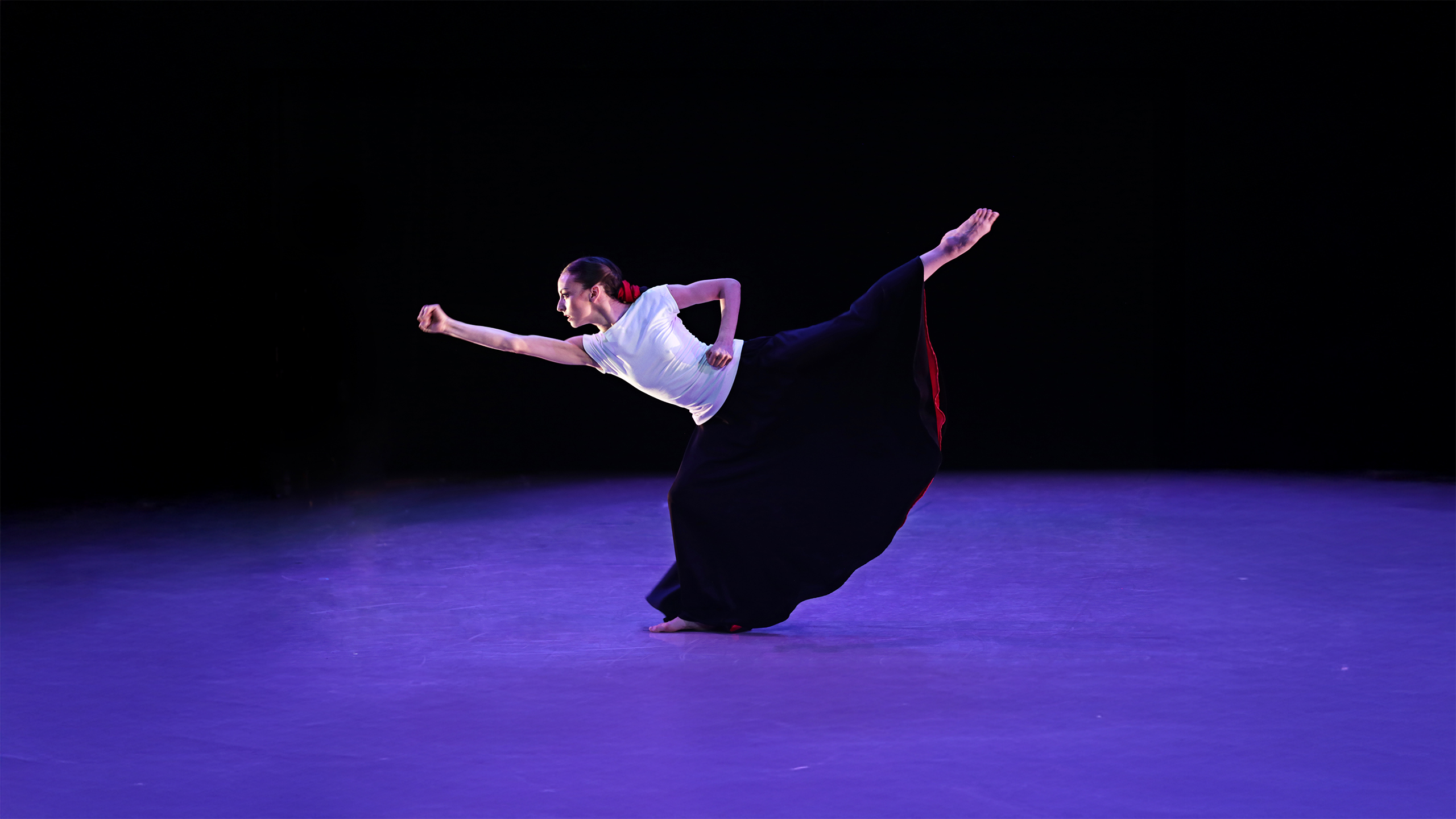 Anne Souder in Martha Graham’s Immediate Tragedy | Photo by Melissa Sherwood
