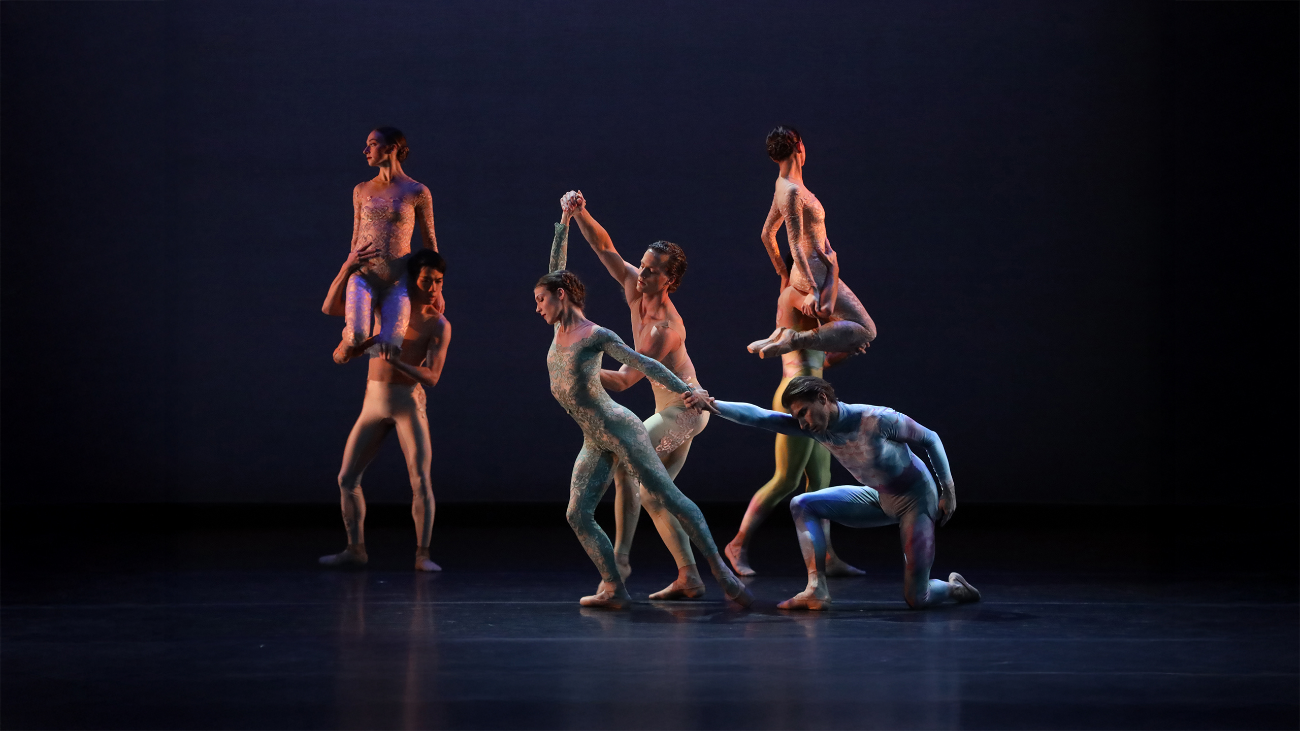 The Sarasota Ballet performing in Gemma Bond&#8217;s The Beginning | Photo by Frank Atura
