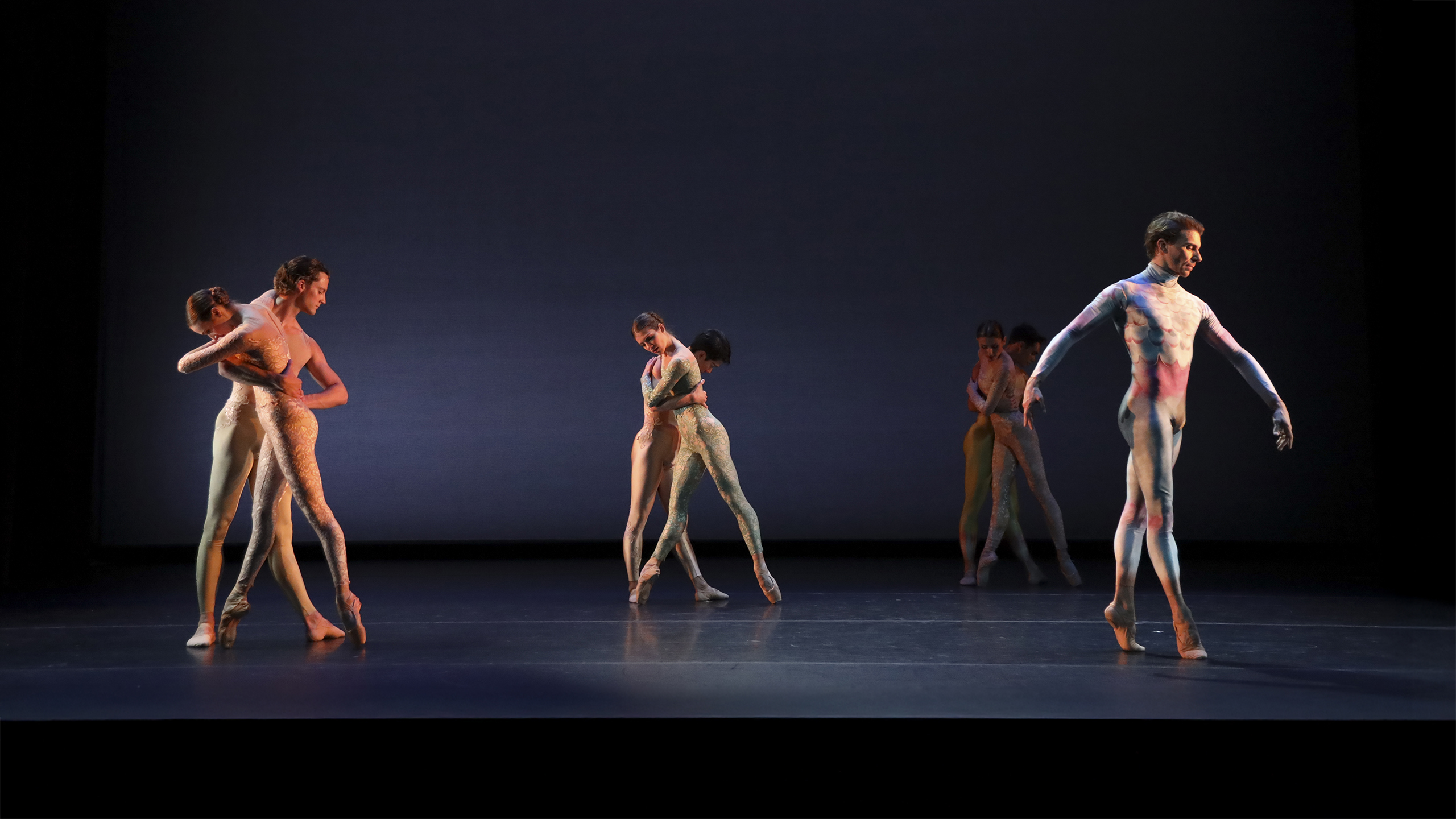 The Sarasota Ballet performing in Gemma Bond&#8217;s The Beginning | Photo by Frank Atura
