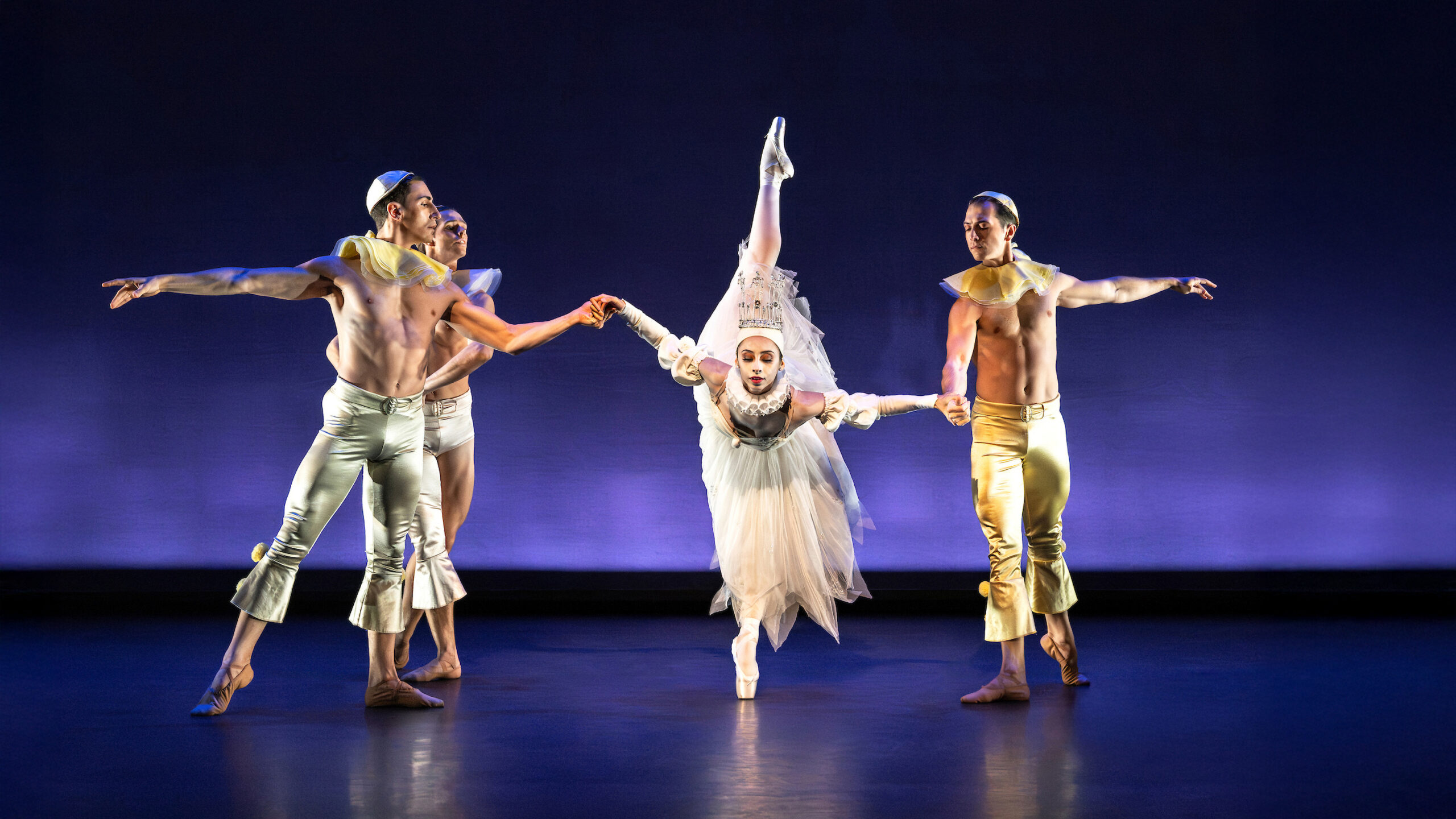 The Sarasota Ballet in Ashton's Pas de Cinq (Illuminations) 